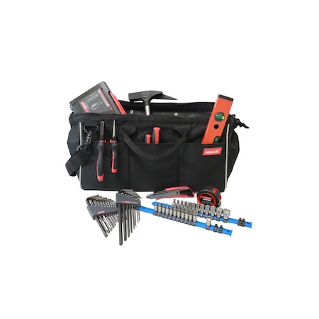 Holex Tool Kit in Tote Bag, 84 Pieces U68009 TOTE